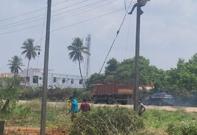 Electrical utility shifting  work in Bangalore Rural6-laning with access control from km 29.435 to km 74.168 of Neel mangala- Tumkur including Tumkur bypass section of NH-48 (Old NH-4) in the State of Karnataka on EPC mode under Bharatmala Pariyojna-