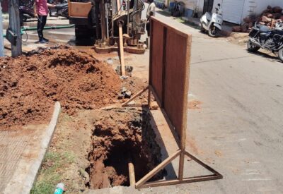 Laying of Gas Pipeline and Connections